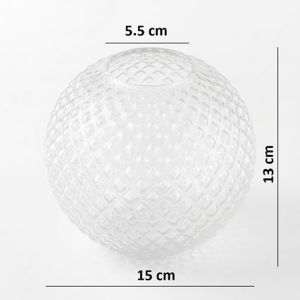 BRILAGI - STELLA E27, universaali vaihtolasi, halkaisija 15 cm, kirkas/kultainen