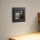 Brilagi - STEP LIGHT LED-porrasvalaisin anturilla LED/1,5W/230V IP44 musta