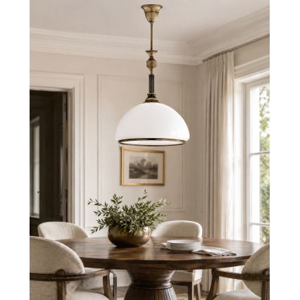 BRILAGI - Tangollinen kattovalaisin TAURUS 1xE27/15W/230V Ø 40 cm pronssi