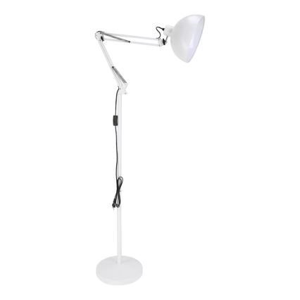BRILAGI - TASKER säädettävä lattiavalaisin 1xE27/60W/230V 157 cm valkoinen