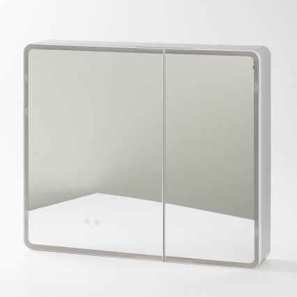 BRILAGI - taustavalaistu LED-peilikaappi NOTO DOUBLE 78x65 cm