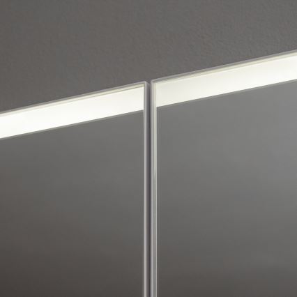 BRILAGI - taustavalaistu LED-peilikaappi NOTO DOUBLE 78x65 cm