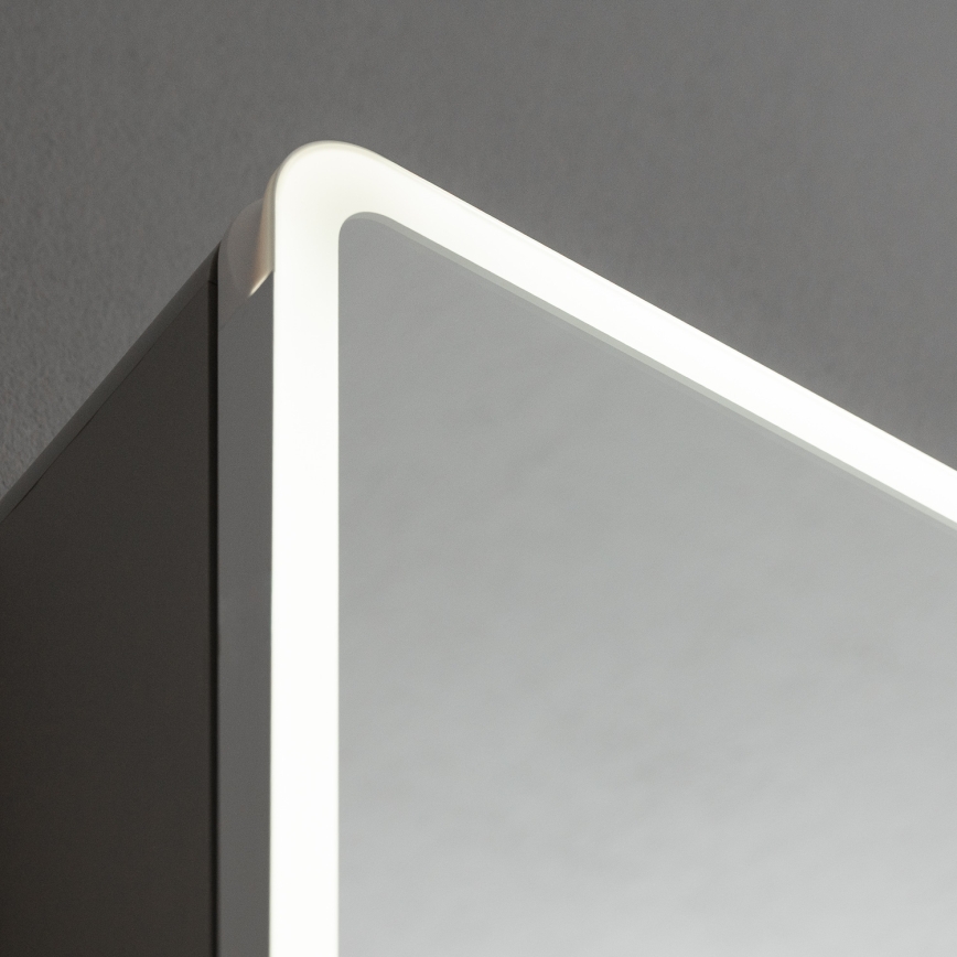 BRILAGI - taustavalaistu LED-peilikaappi NOTO DOUBLE 78x65 cm