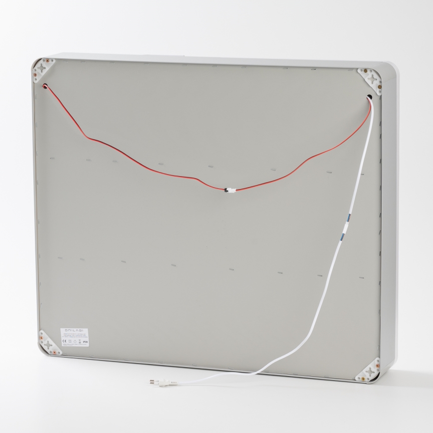BRILAGI - taustavalaistu LED-peilikaappi NOTO DOUBLE 78x65 cm