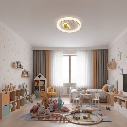 Brilagi - LED-lastenkattovalaisin THUNDER LED/90W/230V 3000/4500/6000K halkaisija 50 cm