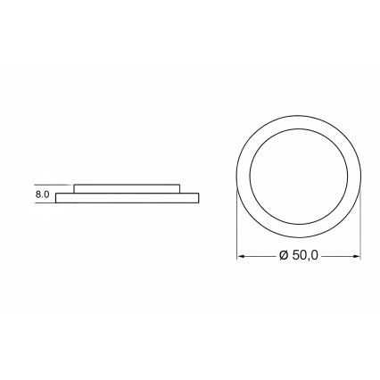 Brilagi - LED-lastenkattovalaisin THUNDER LED/90W/230V 3000/4500/6000K halkaisija 50 cm