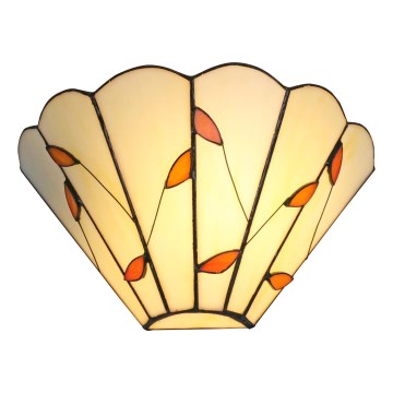 Brilagi - Tiffany-lasinen seinävalaisin FOLIA 1xE14/40W/230V