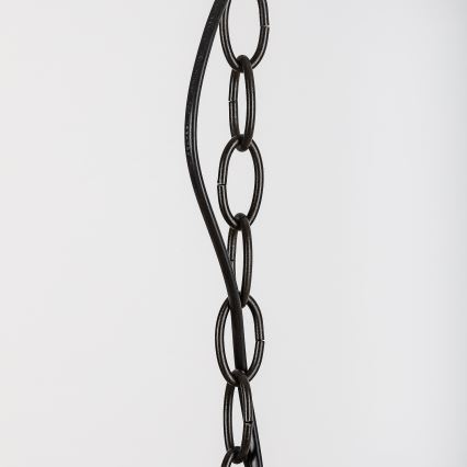 Brilagi - Tiffany-tyylinen lasimosaiikkikattokruunu ketjulla LUISA 2xE27/60W/230V