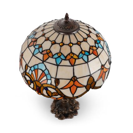 Brilagi - Tiffany-tyylinen vitraasilamppu MIRABELLA 1xE27/60W/230V