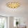 Brilagi - Tiffany-tyylinen vitraasinen kattovalaisin DORAN 2xE27/60W/230V