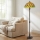 Brilagi - Tiffany-vitraalinen lattiavalaisin MARGARET 2xE27/60W/230V