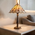 BRILAGI - Tiffany vitraalipöytälamppu FOLIA 1xE27/60W/230V