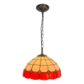 Brilagi - Tiffany-vitraasilamppu ketjulla SIENNA 1xE27/60W/230V halkaisija 40 cm
