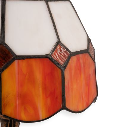 Brilagi - Tiffany-vitraasilasinen pöytälamppu SIENNA 1xE27/60W/230V