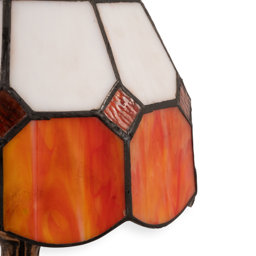 Brilagi - Tiffany-vitraasilasinen pöytälamppu SIENNA 1xE27/60W/230V