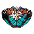 BRILAGI - Tiffany-vitraasinen seinävalaisin CORAL 1xE14/40W/230V