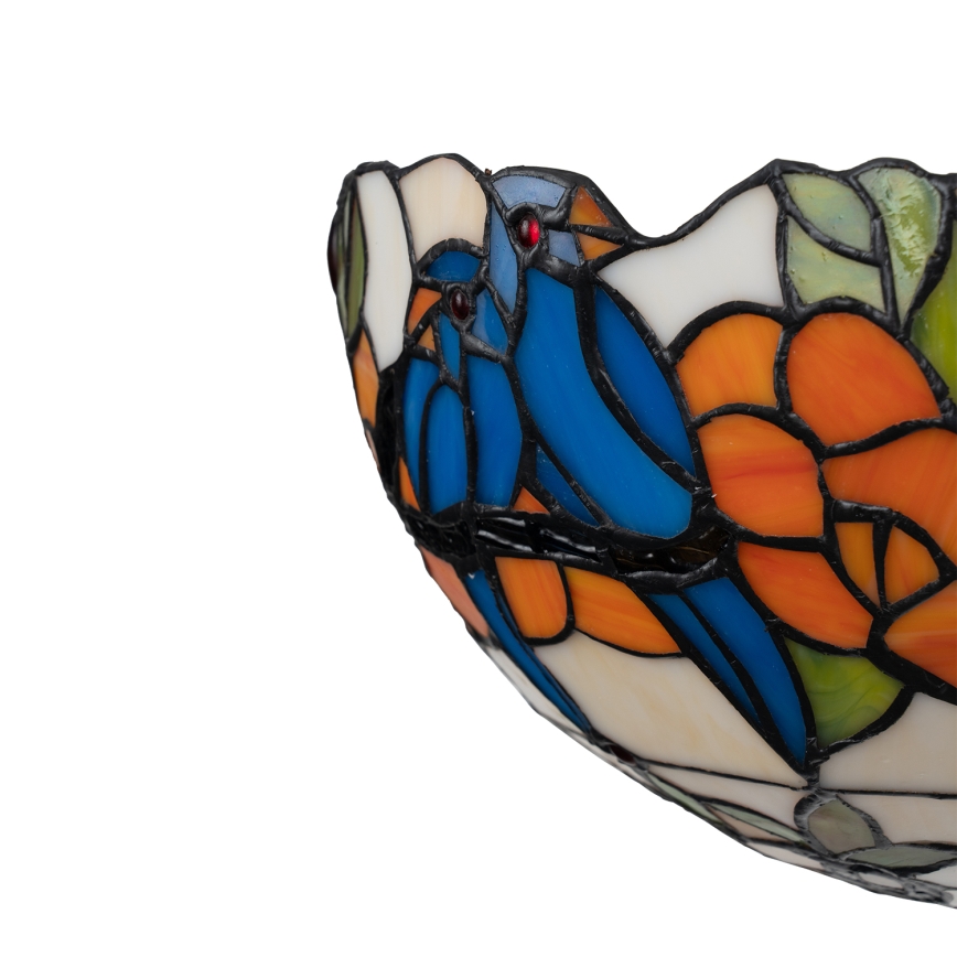 Brilagi - Tiffany-vitraasinen seinävalaisin JUNGLE 1xE14/40W/230V