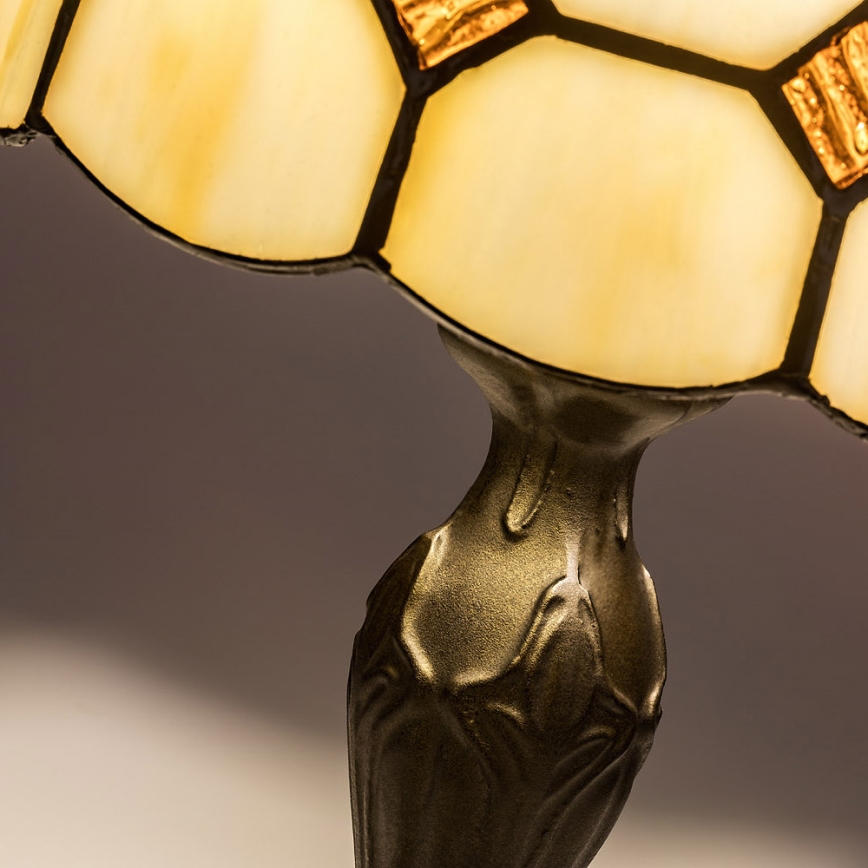 Brilagi - Tiffany-vitraasipöytälamppu DORAN 1xE14/40W/230V