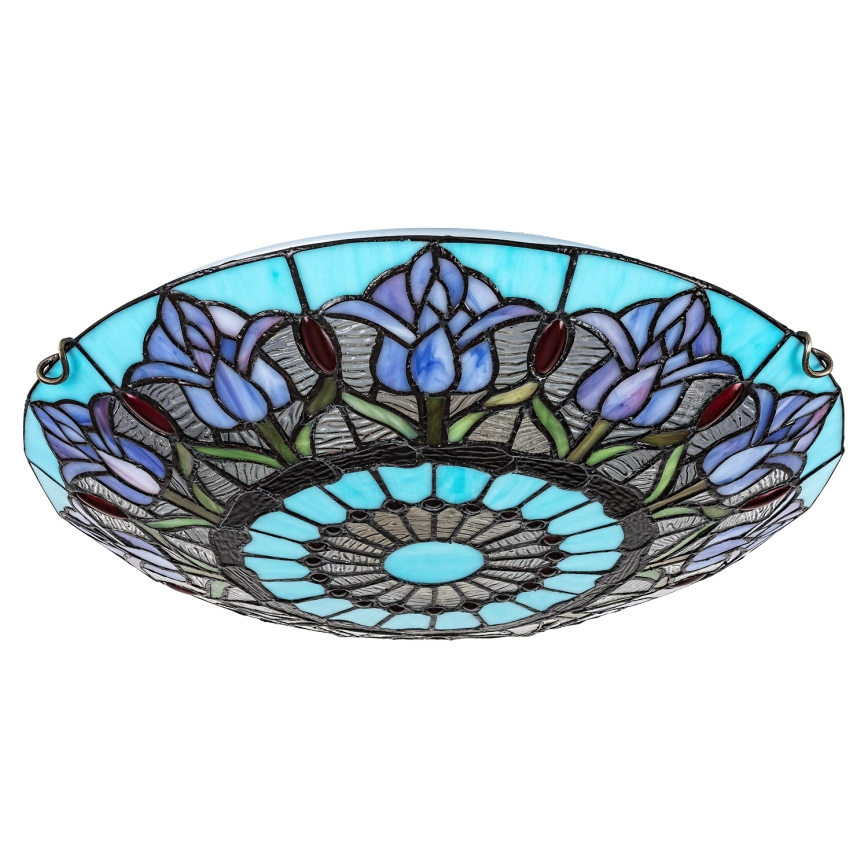 Brilagi - Tiffany-vitraažikattovalaisin LORAS 2xE27/60W/230V