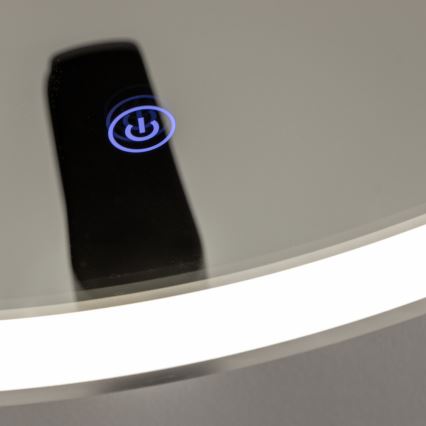 Brilagi - TORINO LED-kylpyhuonepeili LED/19W/230V Ø 60 cm, hopea, IP44, CRI 90, himmennettävä + CCT