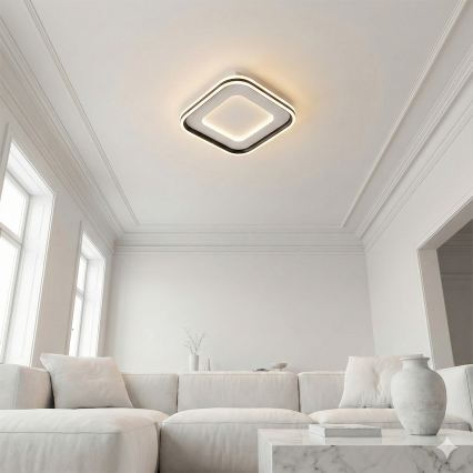 Brilagi - LED Himmennettävä kattovalaisin TRIVARO LED/88W/230V 3000-6000K 40x40 cm + kaukosäädin