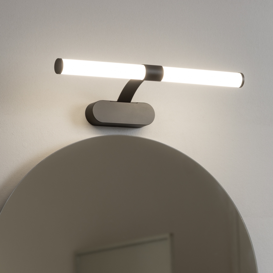 Brilagi - TUBEO 2-in-1 LED-kylpyhuonepeilivalaisin 6W/230V 40 cm IP44 musta