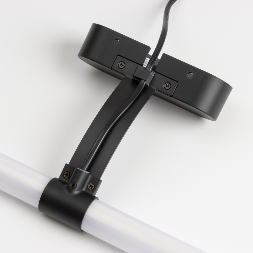 Brilagi - TUBEO 2-in-1 LED-kylpyhuonepeilivalaisin 6W/230V 40 cm IP44 musta