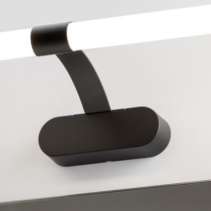 Brilagi - TUBEO 2-in-1 LED-kylpyhuonepeilivalaisin 6W/230V 40 cm IP44 musta