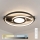 Brilagi - TWIRL himmennettävä LED-kattovalaisin LED/38W/230V 3000-6000K musta + kaukosäädin