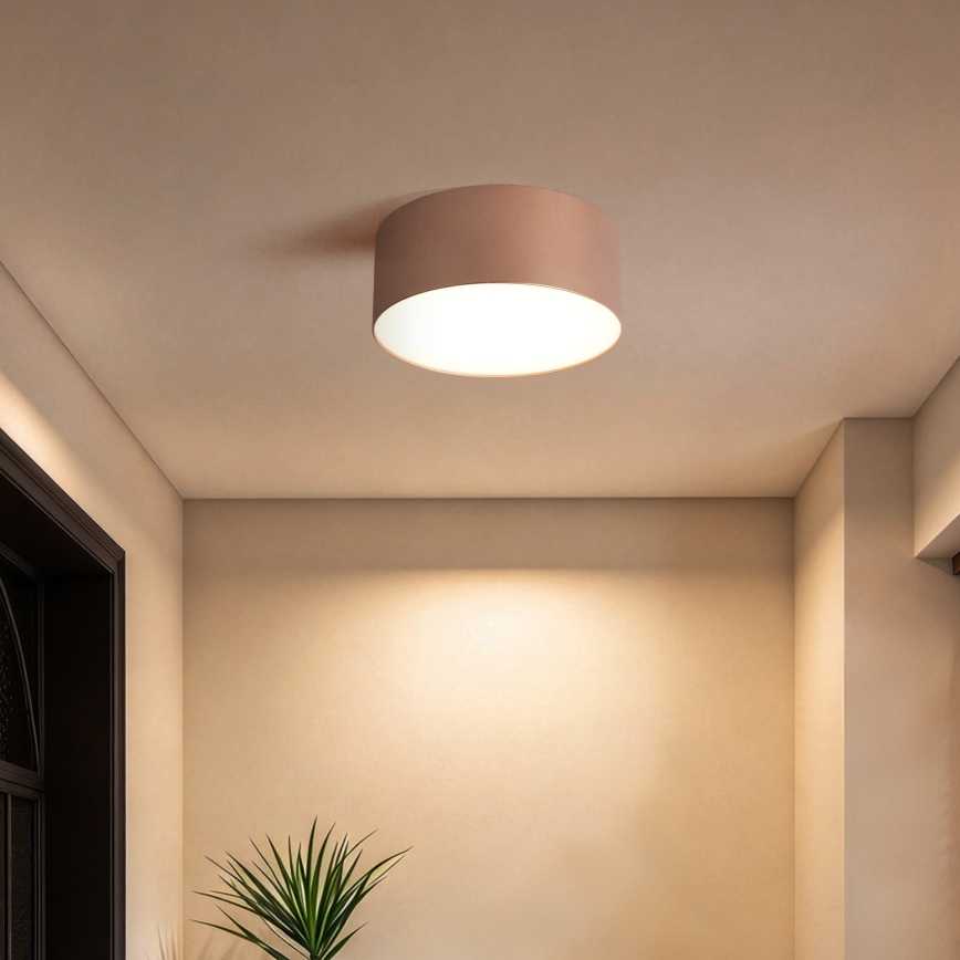 BRILAGI - Ulkokattovalaisin FORIS LED/20W/230V, Ø 15 cm, pronssinvärinen, IP44