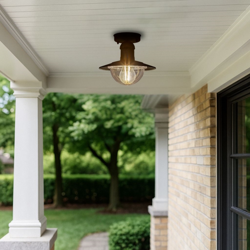 Brilagi - Ulkokattovalaisin MOLDE 1xE27/60W IP44 musta