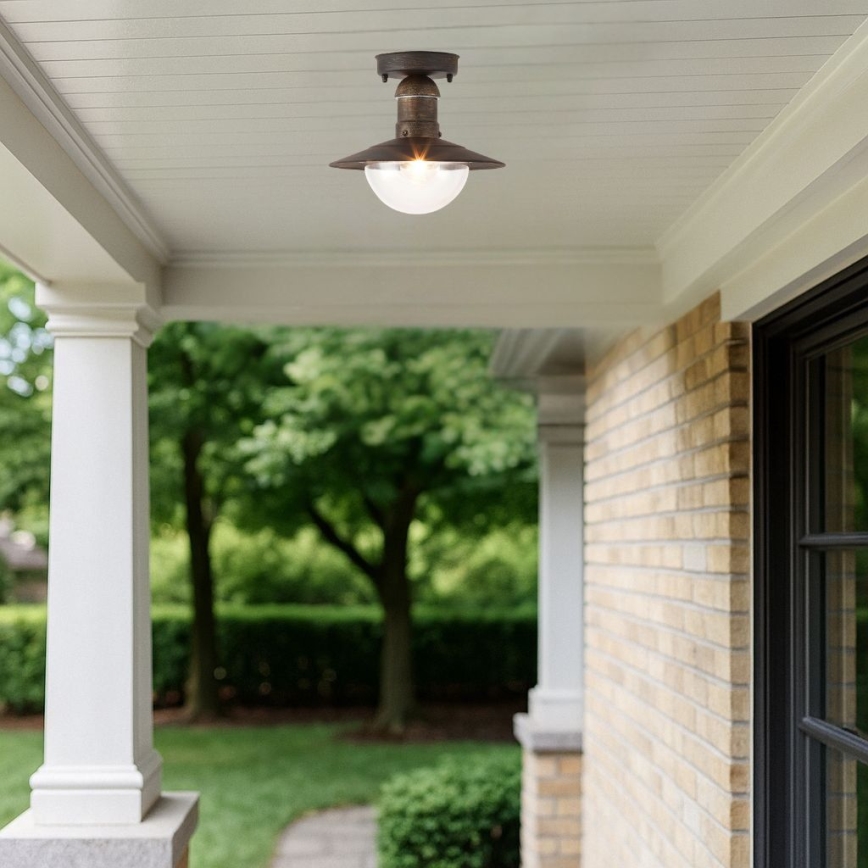 Brilagi - Ulkokattovalaisin MOLDE 1xE27/60W IP44 pronssi/patina