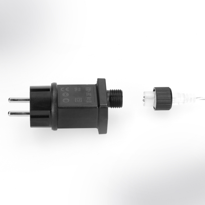 Brilagi - ulkokäyttöinen LED-valoketju 150xLED 5m IP44 lämmin valkoinen ilotulitus
