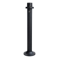 BRILAGI - Ulkokäyttöön sopiva valaisintolppa liiketunnistimella ja hämäräkytkimellä HARBOR 1xE27/40W/230V 90 cm IP33 musta