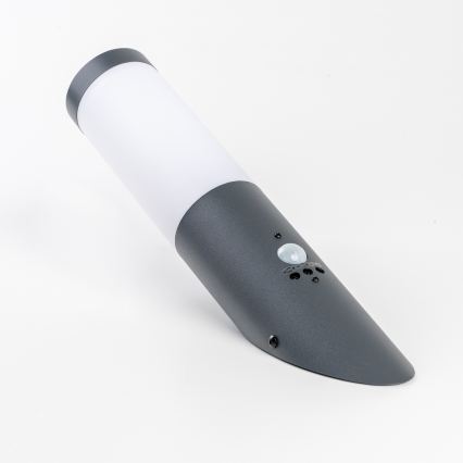 BRILAGI - Ulkoseinävalaisin ELIA liiketunnistimella 1xE27/20W/230V IP44 antrasiitti