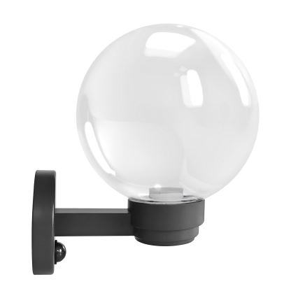 Brilagi - Liikeanturilla varustettu ulkoseinävalaisin HARBOR 1xE27/40W/230V IP33 antrasiitti/kirkas