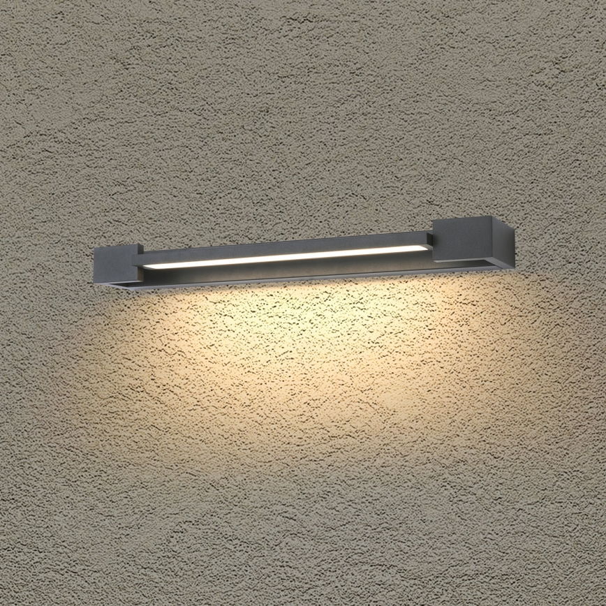 Brilagi - LED-ulkovalaisin AQUA LINE LED/12W/230V 45 cm IP44 antrasiitti CRI 90