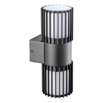 BRILAGI - Ulkoseinävalaisin ARMOR 2xGU10/35W/230V IP44 antrasiitti