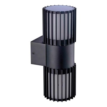 BRILAGI - Ulkoseinävalaisin ARMOR 2xGU10/35W/230V IP44 musta