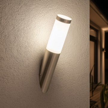 BRILAGI - Ulkoseinävalaisin ELIA 1xE27/20W/230V IP44 mattakromi