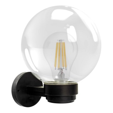 Brilagi - Ulkoseinävalaisin HARBOR 1xE27/40W/230V IP33 musta/kirkas