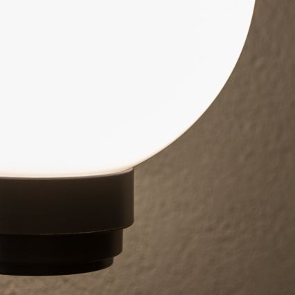 BRILAGI - Ulkoseinävalaisin liiketunnistimella HARBOR 1xE27/40W/230V IP33 musta/valkoinen