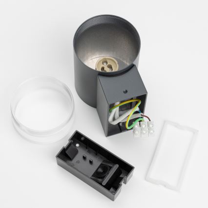 Brilagi - Ulkoseinävalaisin MATERA 1xGU10/30W/230V antrasiitti IP54