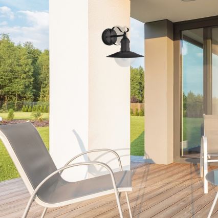 Brilagi - Ulkoseinävalaisin MOLDE 1xE27/60W/230V IP44 musta