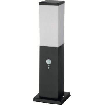 Brilagi - Ulkovalaisin liiketunnistimella, 1x E27/15 W/230 V, 40 cm, IP44, musta
