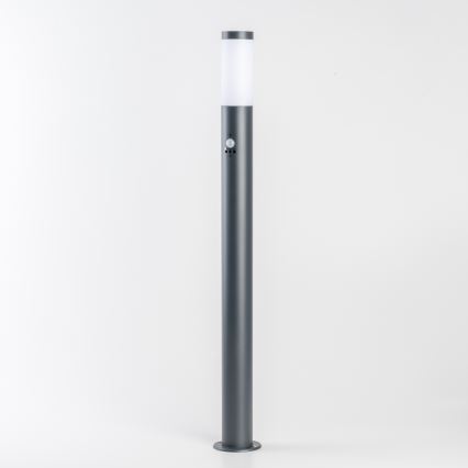 BRILAGI - Ulkovalaisin liiketunnistimella ELIA 1xE27/20W/230V IP44 100 cm antrasiitti