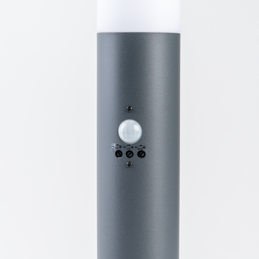 BRILAGI - Ulkovalaisin liiketunnistimella ELIA 1xE27/20W/230V IP44 100 cm antrasiitti
