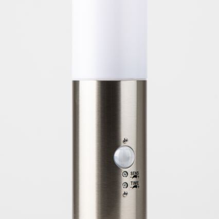 Brilagi - Ulkovalaisin liiketunnistimella NOVA 1xE27/15W/230V 40 cm IP44 mattakromi