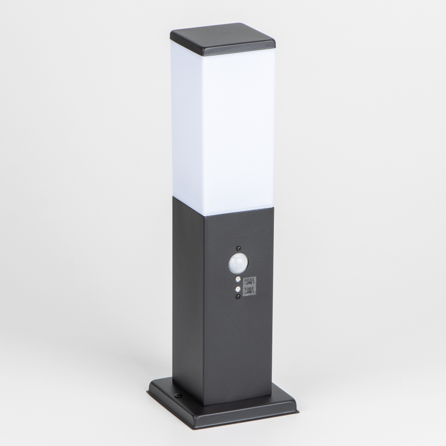 BRILAGI - Ulkovalaisin liiketunnistimella NOVA 1xE27/15W/230V 40 cm IP44 musta