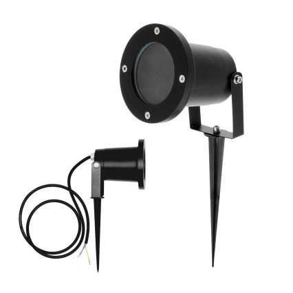 BRILAGI - Ulkovalaisin TERRA 1xGU10/50W/230V IP65 musta